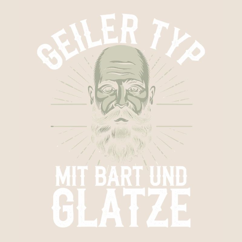 guy with beard & bald head beard wearer