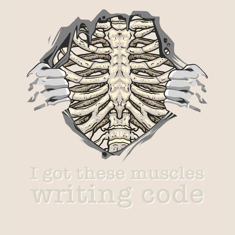 I Got These Muscles Writing Code for Nerd Geek