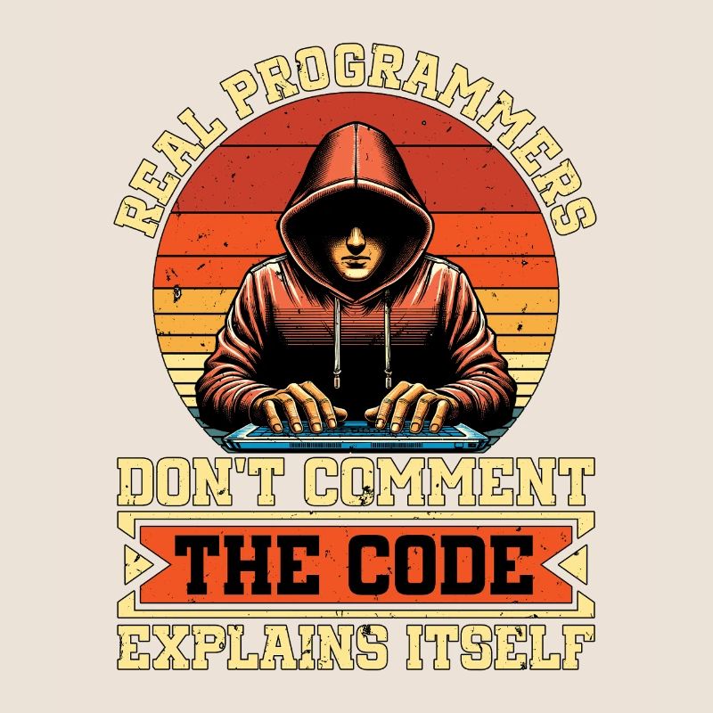 Codeur Les vrais programmeurs ne commentent pas le développeur Web