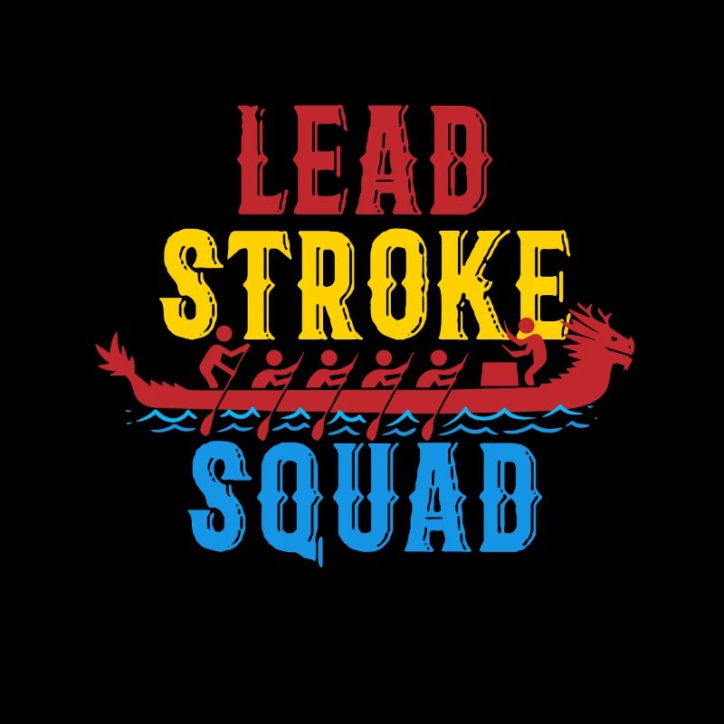 Drachenboot Drachenbootrennen Lead Stroke Squad