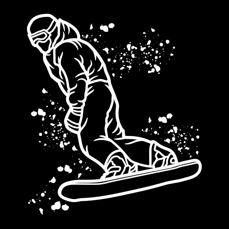 Snowboarder Snowboarding Snowboard