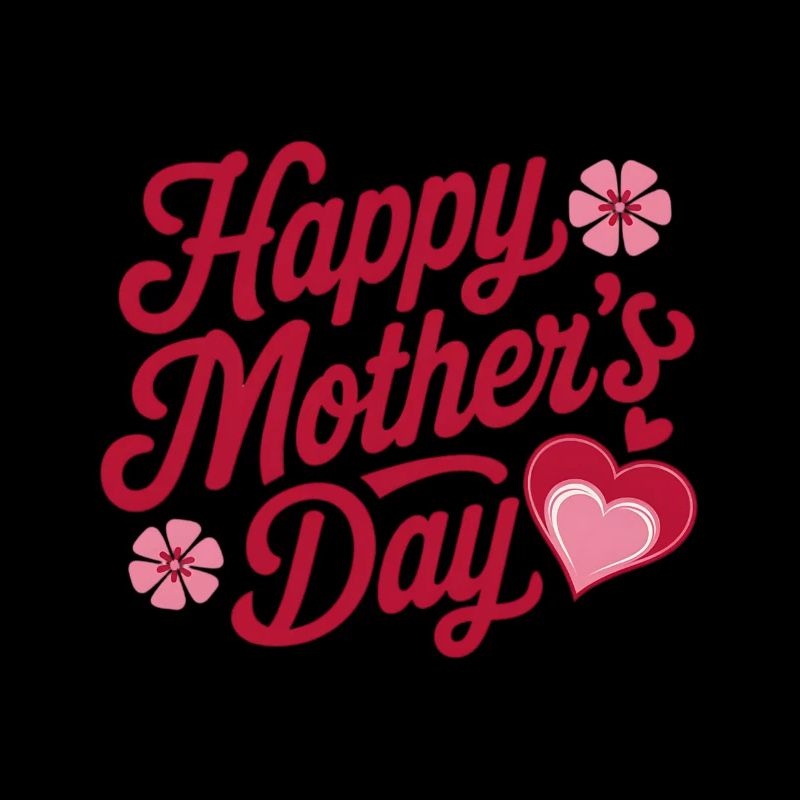 Liebevoller Muttertag Spruch Design