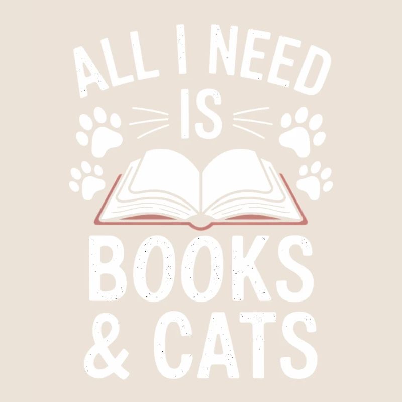 Book Reading Cat Design Kitten Saying