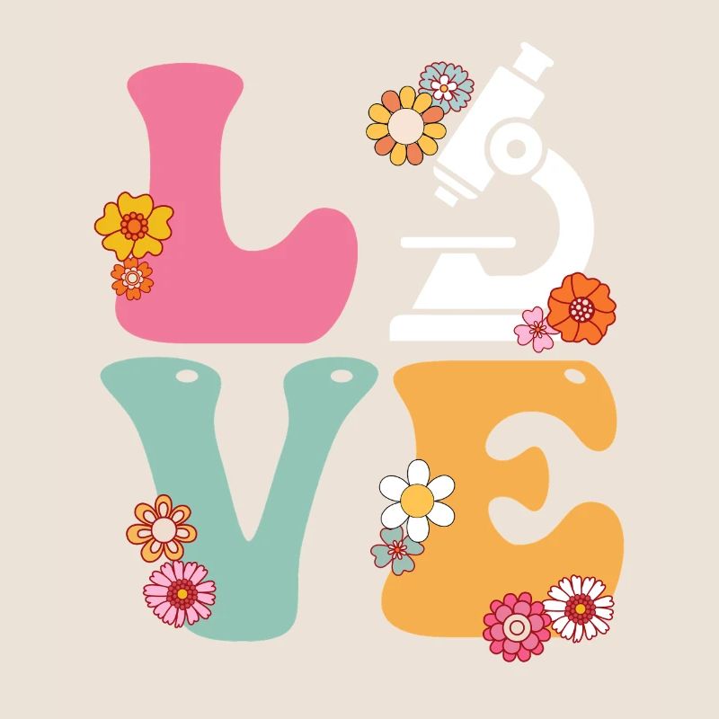 Amour Scientifique de laboratoire médical Boho Arc-en-ciel MLS