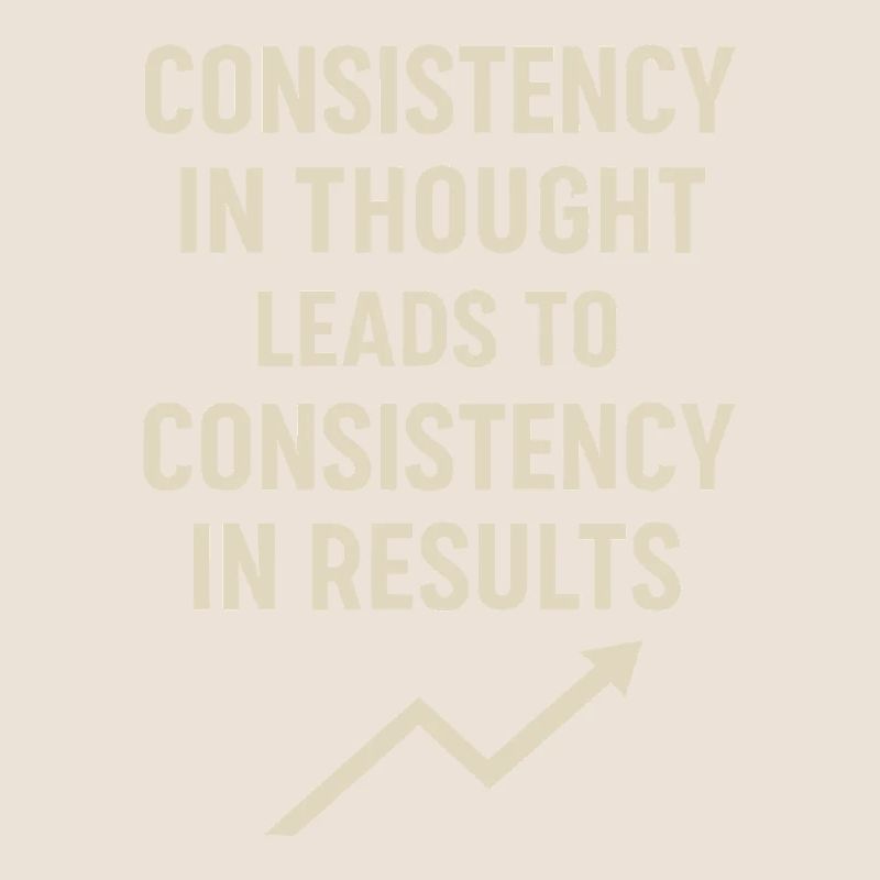 La cohérence dans la pensée conduit à la cohérence dans la pensée