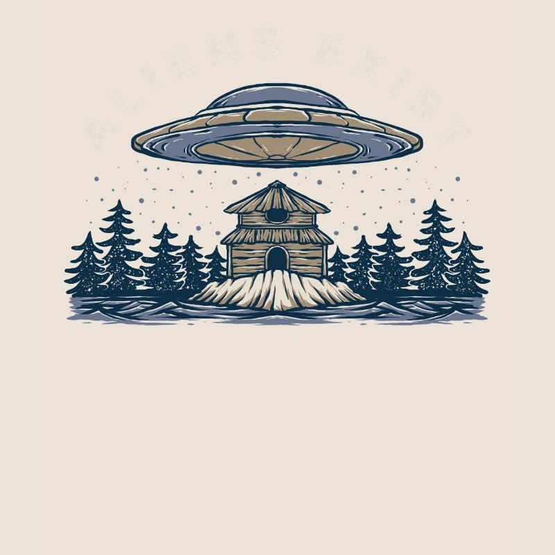 Alien UFO Abduction Cabin