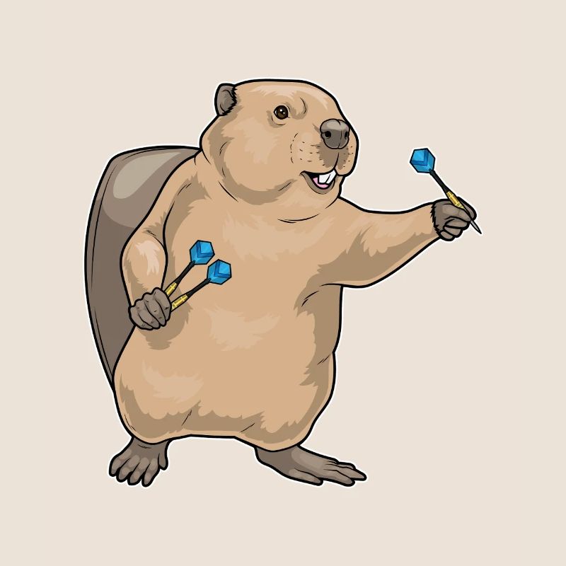 Biber Dart Dartpfeil