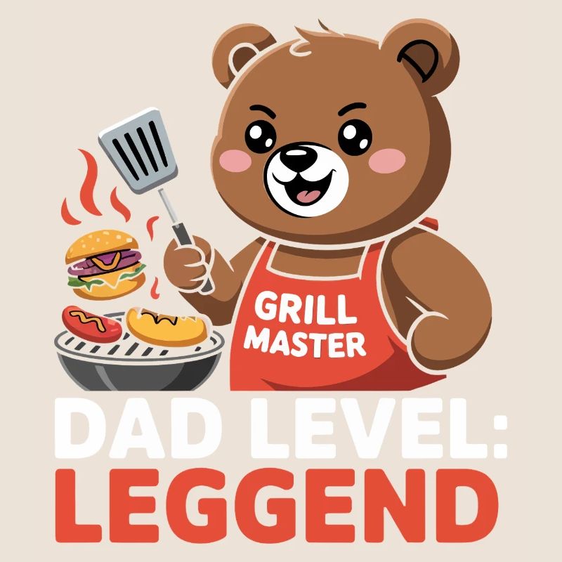 Dad Level: Leggends Grill Master Bear