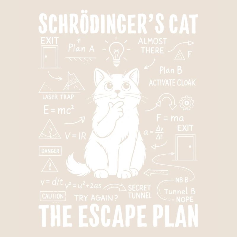 Le plan d’évasion du chat de Schrödinger
