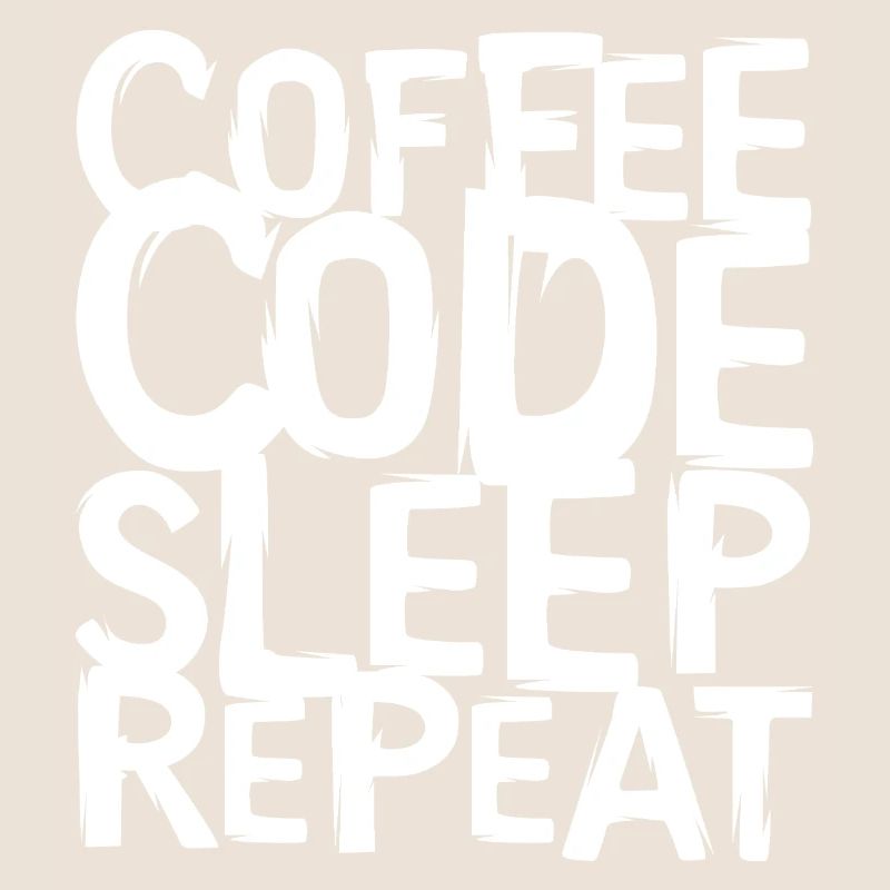 coffee code Programmer - Computer Science Work Logo