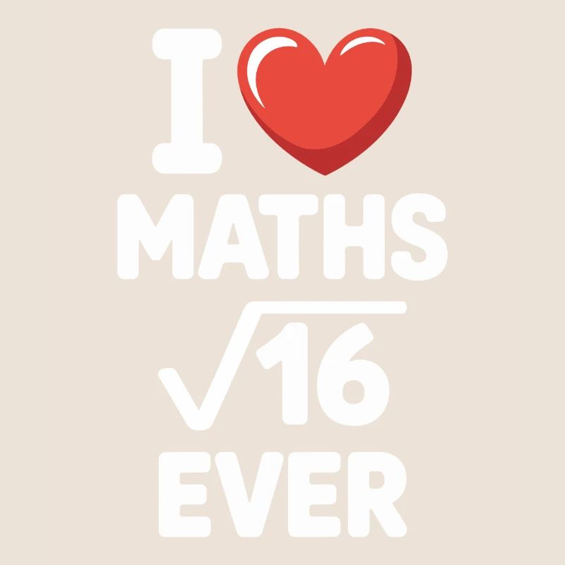 Math J’adore les maths Maths Nerd Professeur de mathématiques