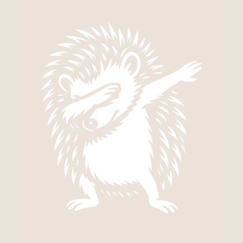 Dabbing Hérisson - Dab Dance - Cadeau