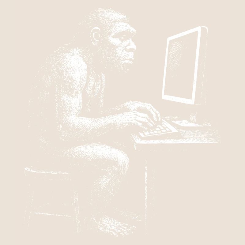 Digital Coder Homo Erectus gift