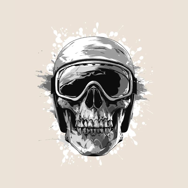 Ski Skull Ski Goggles