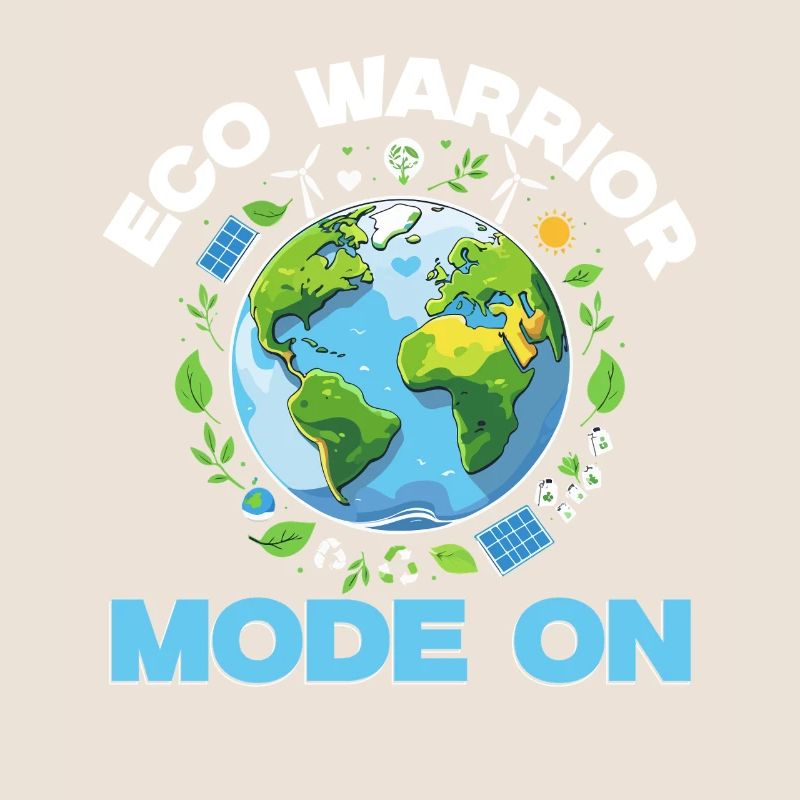 Éco-guerrier écologiste Mode activé