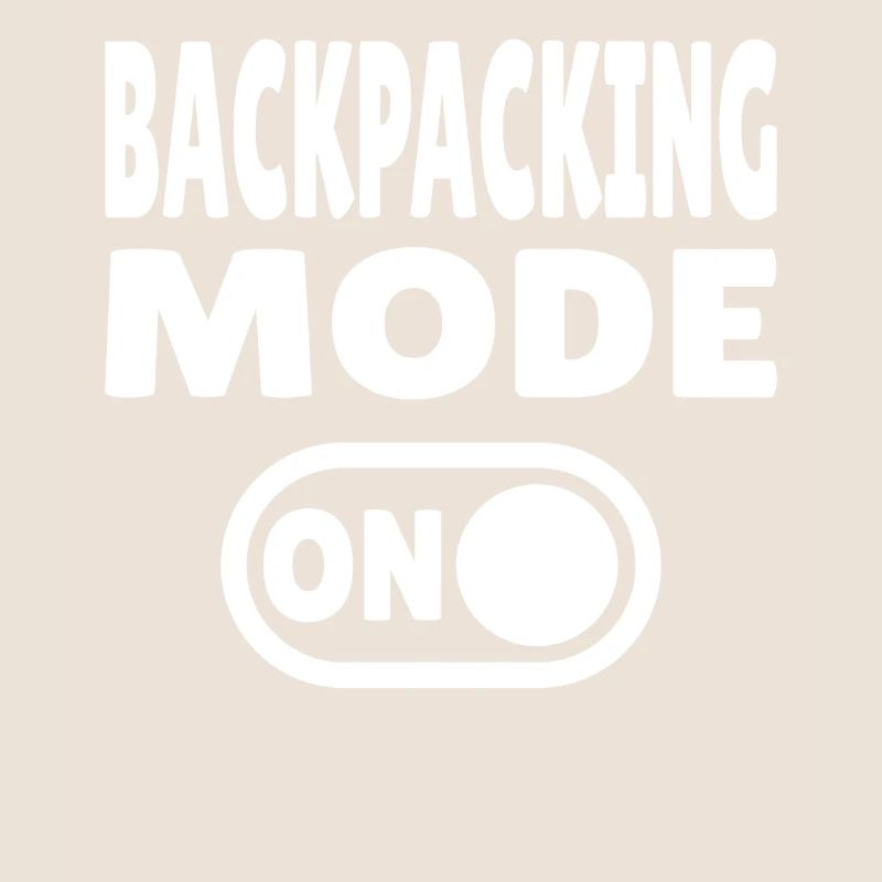Backpacking Mode ON  Abenteuer und Reise Lifestyle