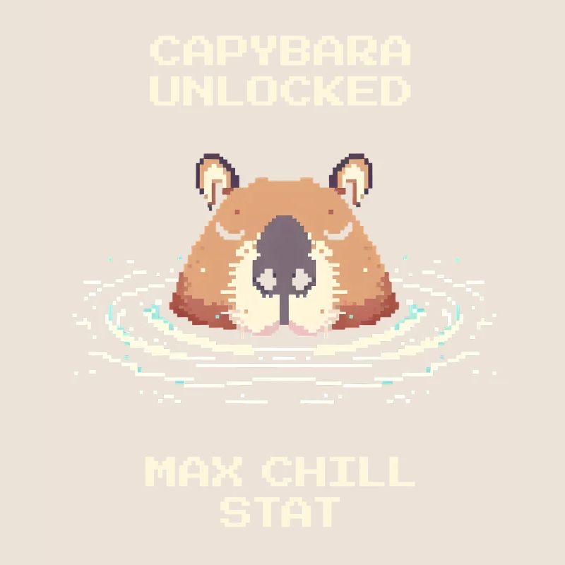 Capybara freigeschaltet – Max Chill | Meme