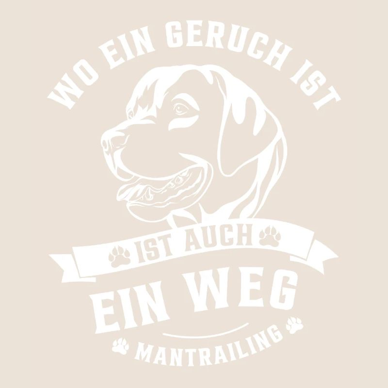 Mantrailing Labrador Wo ein Geruch da ein Weg