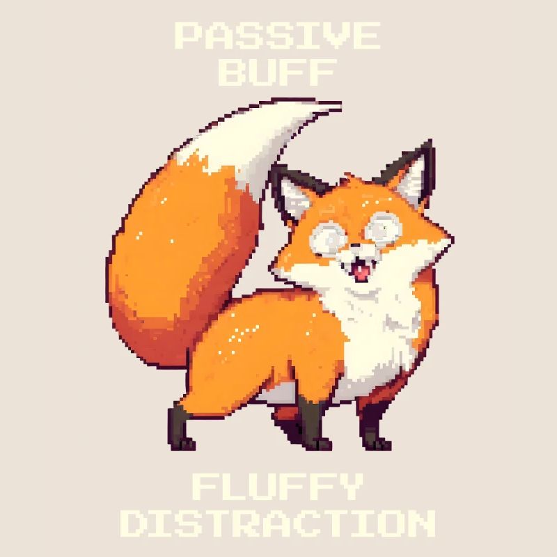 Fluffy Distraction | derpy fox