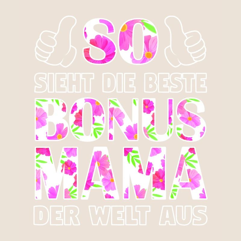Bonus Mama Mutter Stiefmutter Muttertag Geschenk