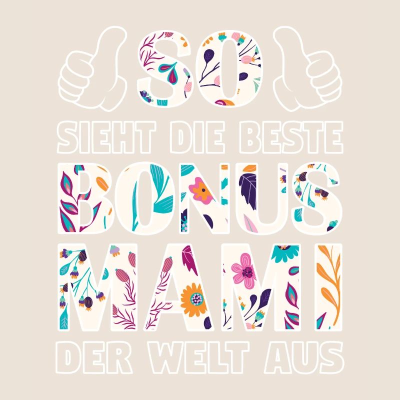 Bonus Mami Mama beste Mutter Muttertag Geschenk
