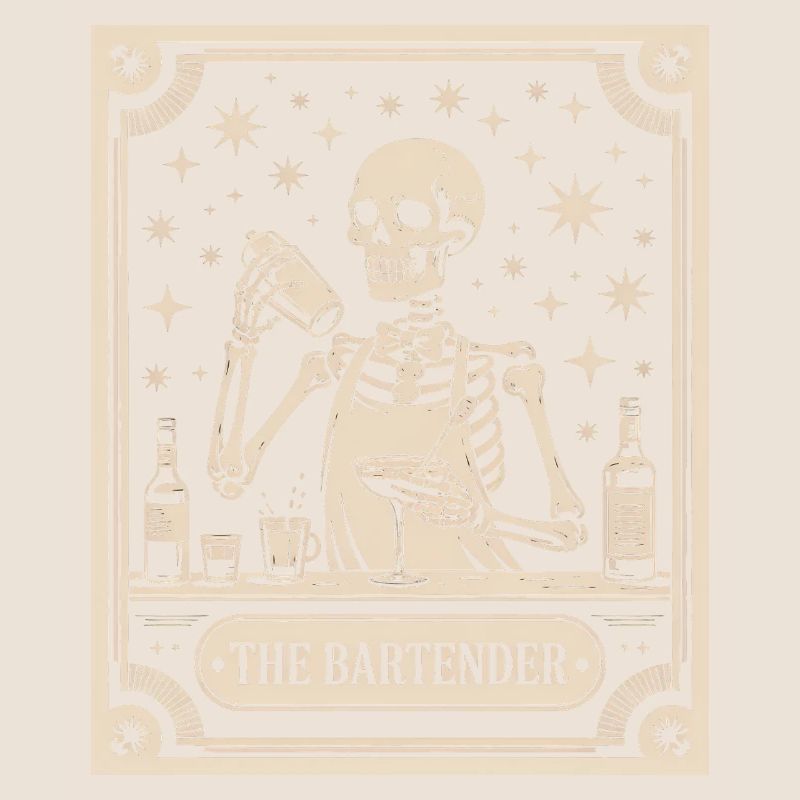 Barkeeper Barmann The Bartender Tarot Cocktail