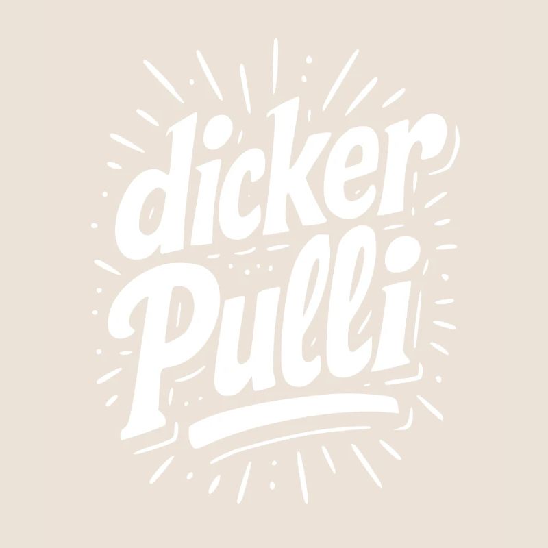 Dicker Pulli Neon Typo