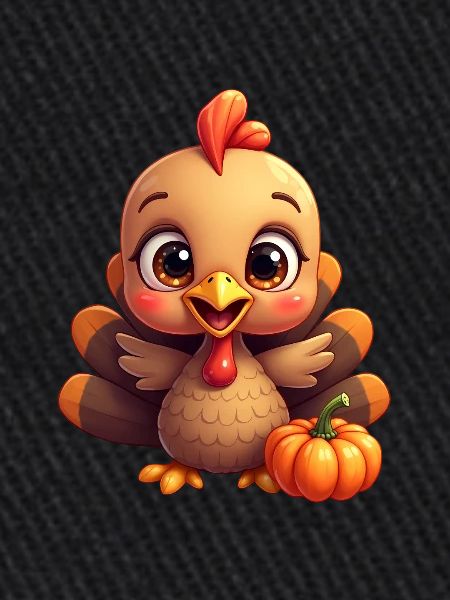 Bébé dinde de Thanksgiving