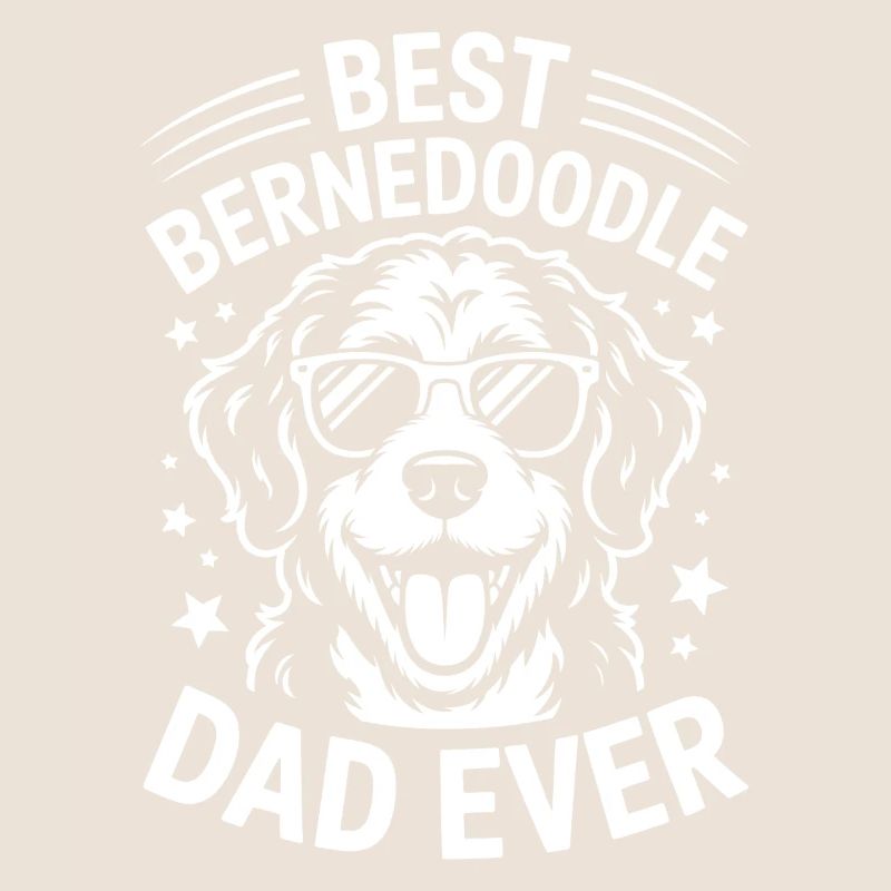 Bernedoodle Spruch Papa Witz Bernedoodle Geschenk