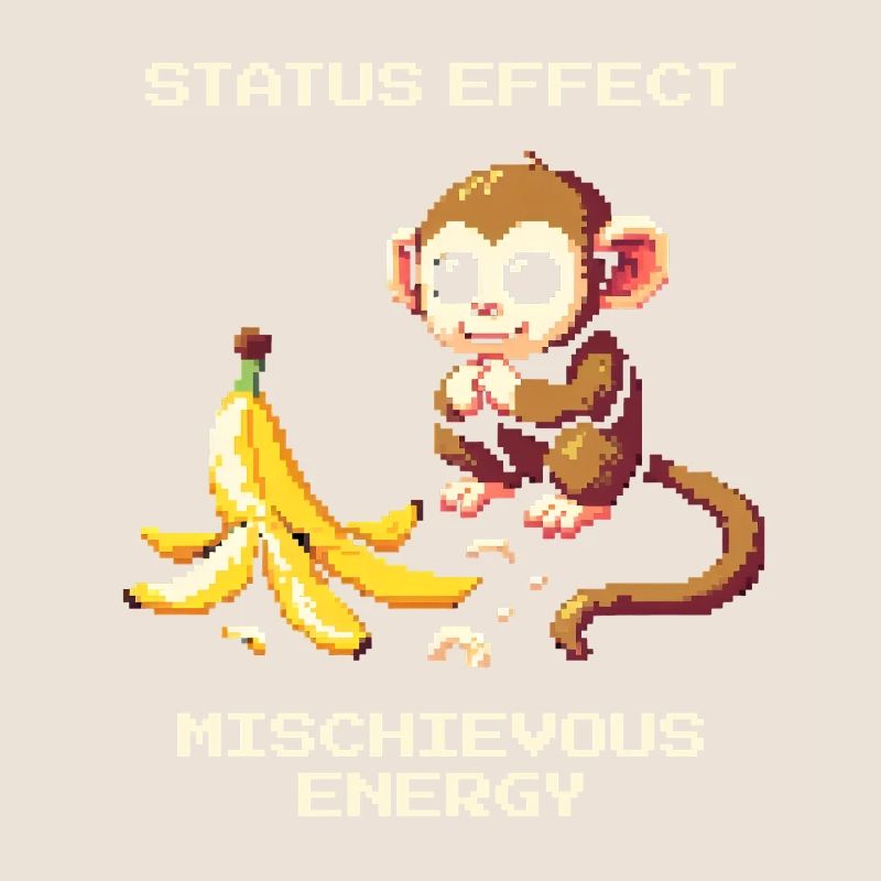 Status Effect: Mischievous Energy | Monkey joke