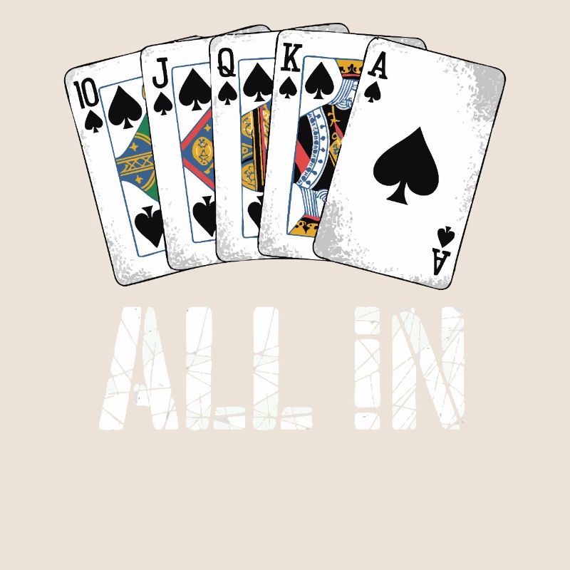 Poker Royal Flush - Conception ALL IN