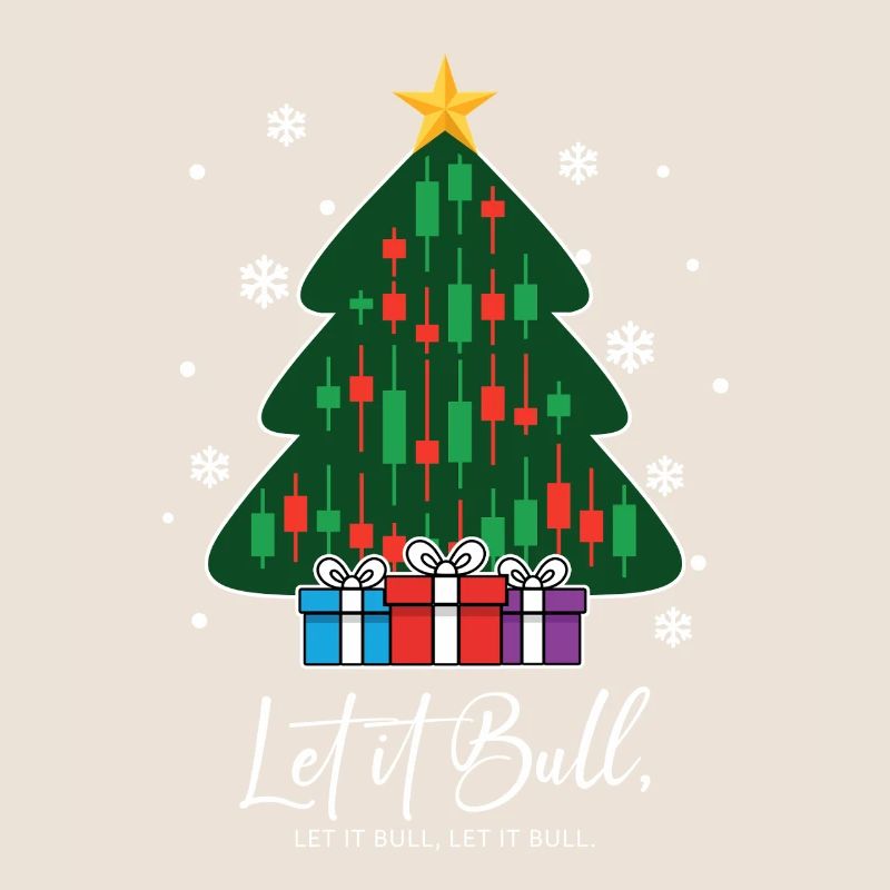 Let It Bull Crypto Exchanges Arbre de Noël