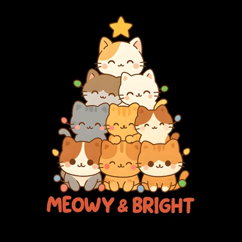 Meowy and Bright Cat Stack, Love Kittens 