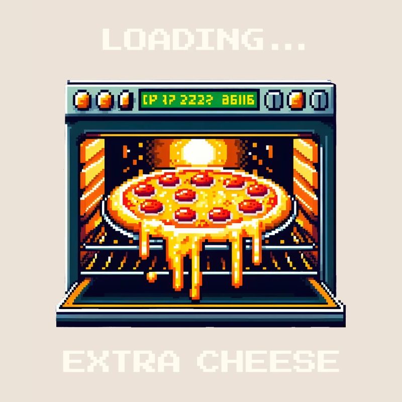 Loading... Extra Käse | Pizza Gaming Humor