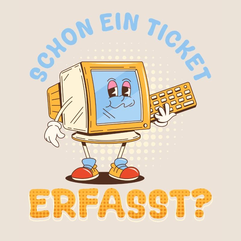 Support informatique DÉJÀ UN TICKET CAPTURÉ Drôle