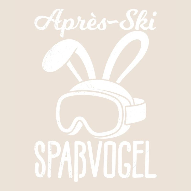 Après Ski Instructor APRES-SKI BUNNY WARDEN FUNNY