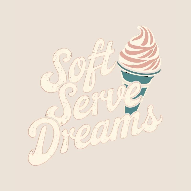 Soft Serve Dreams – Retro Eiscreme