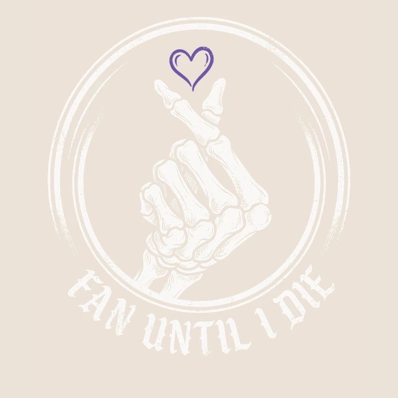 Fan until I Die – Skeleton Heart