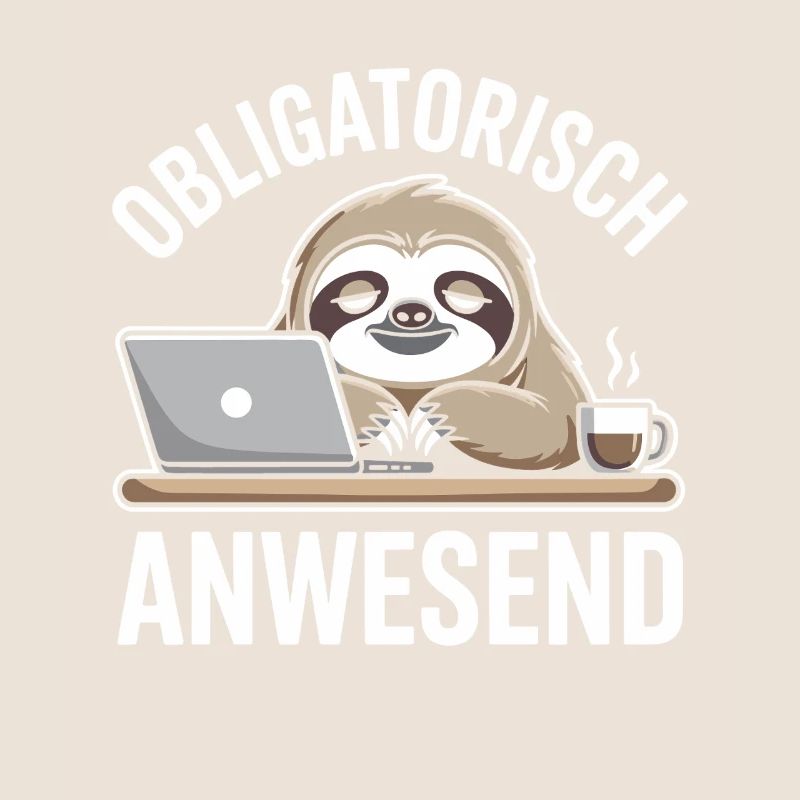 Mandatory Present Sloth Telco Meeting Office