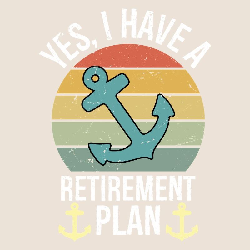 Plain Sailing Boat Retirement Plan Gift