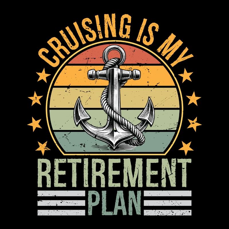 La croisière, c’est mon plan de retraite. La croisière est drôle