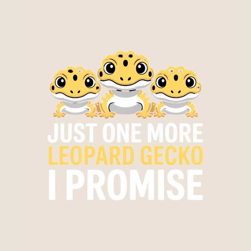 Leopardgekko-Trio Versprechen