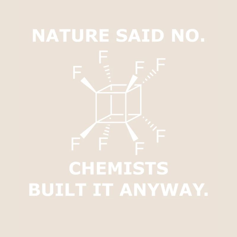 Perfluoro-Cuban Molecule – Chemie Science