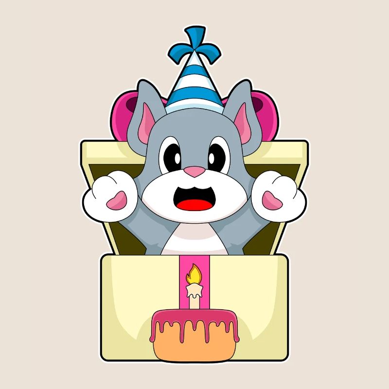 Gâteau d’anniversaire chat