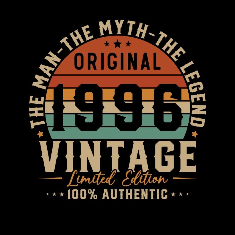 1996 Vintage Retro Birthday Gift