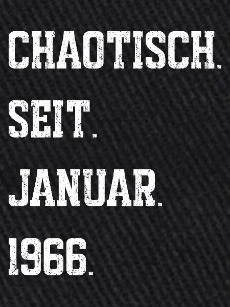 Chaotique depuis janvier 1966