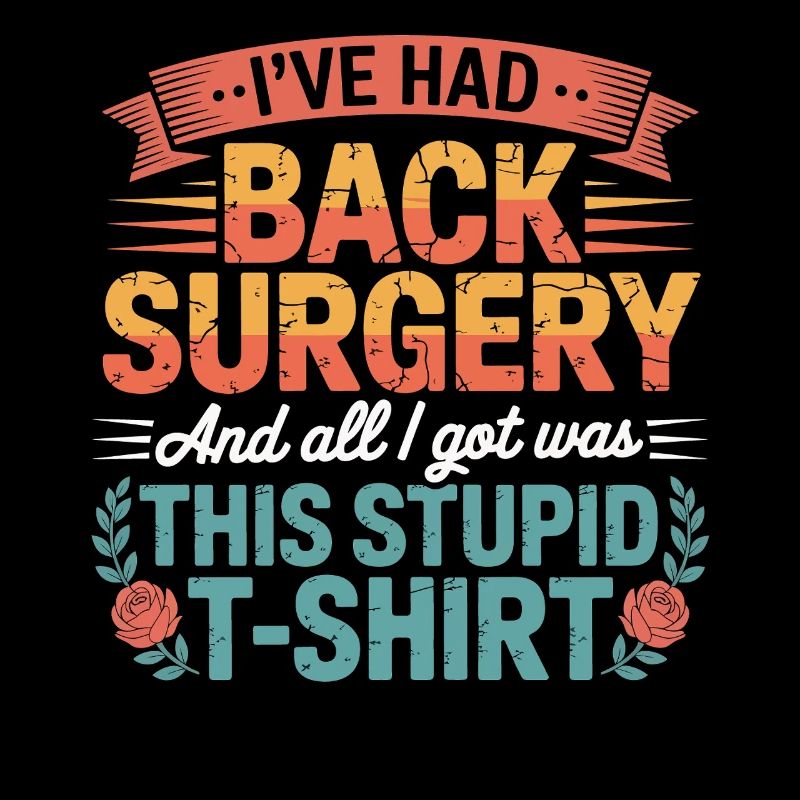 Back Surgery Saying TShirt