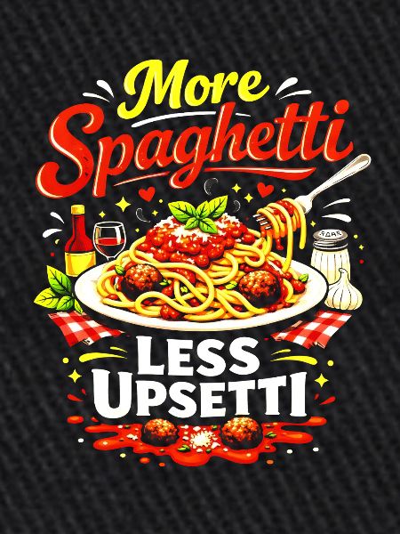 Plus de spaghettis moins d’upsetti