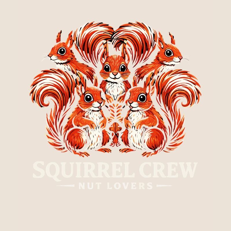 Squirrel Crew - Nut Lovers Eichhörnchen Gang