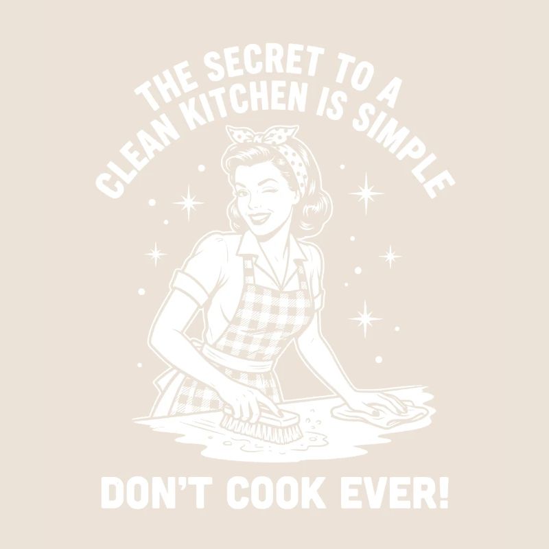 Real Irony Clean Kitchen Retro Design
